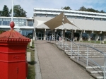 St Fagans entrance and current museum's bldg